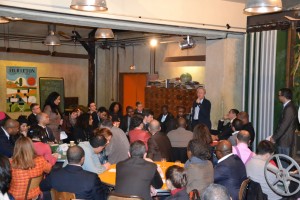 0000050380 DSC 0489 300x200 Yacine DJAZIRI au dîner inter réseaux du 19 janvier 2012 de la nouvelle PME